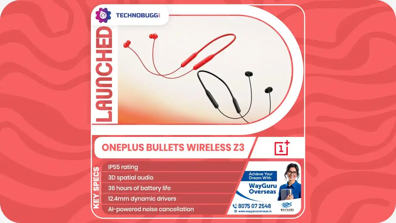 Image from TechnoBugg: OnePlus Bullets Wireless Z3 Unveiled Read More : https://www.technobu...