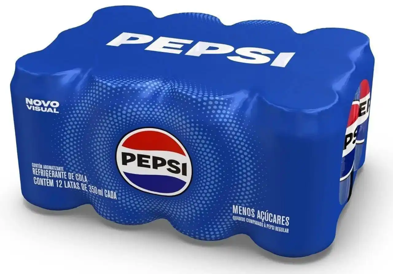 Image from JP TECH OFERTAS GERAIS: Pack de Refrigerante Pepsi Lata 350ML 12 Unidades POR: 23,39 REAIS E ...