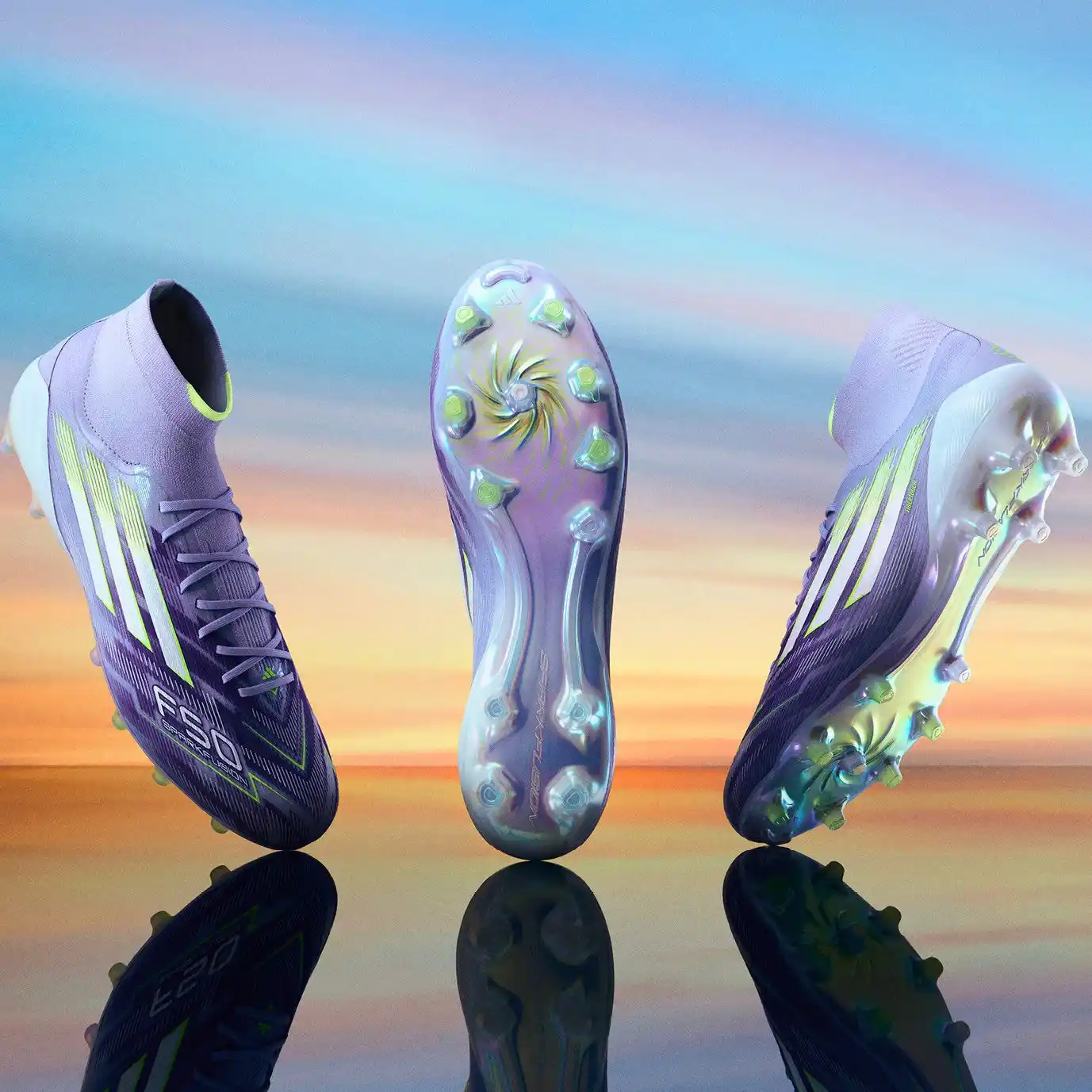 Image from Just Soccer Costa Rica : ✨ PARA ELLAS ✨ @adidasfootball lanzó los F50 SPARKFUSION, unos tacos ...
