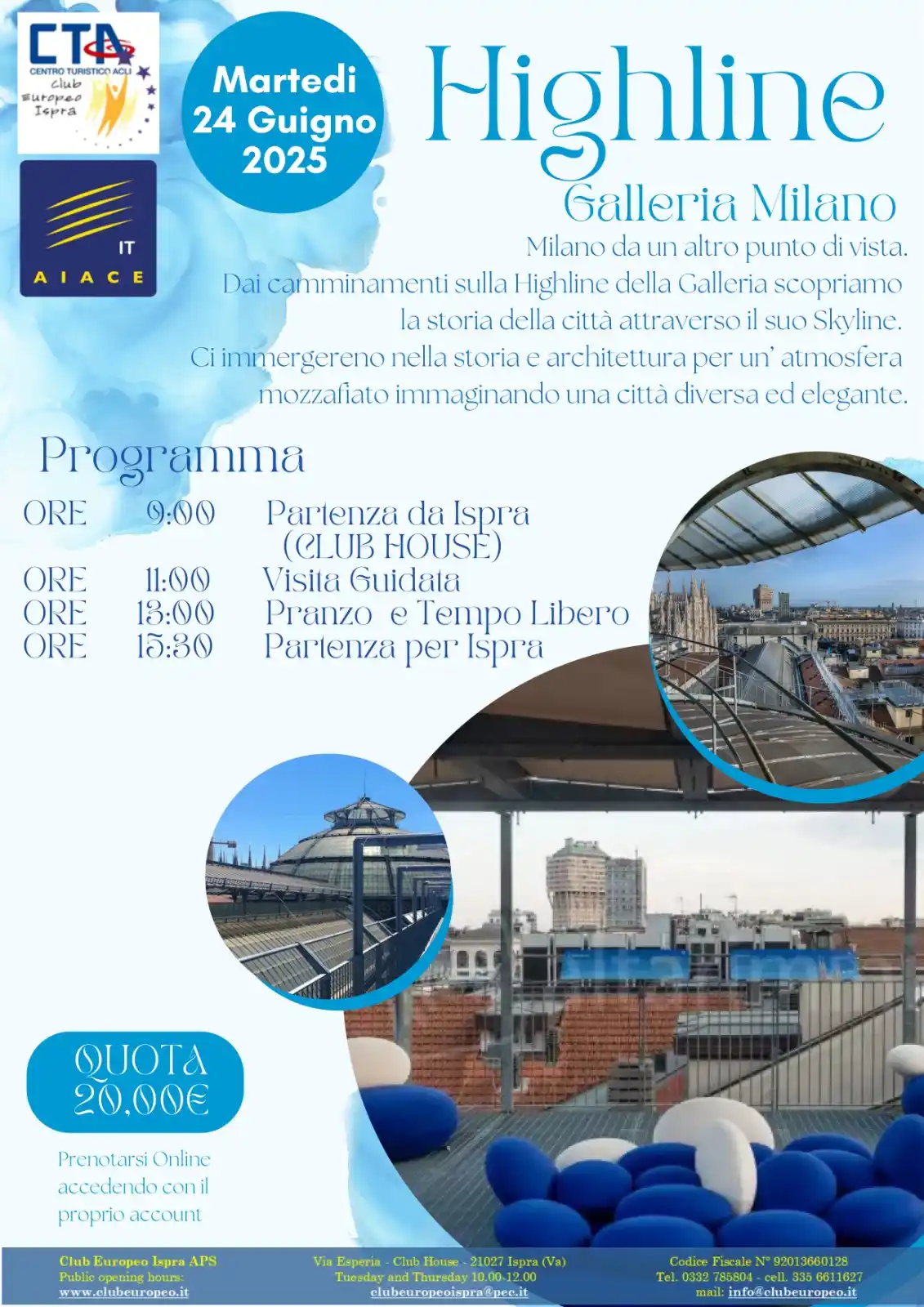 Club Europeo Ispra APS post