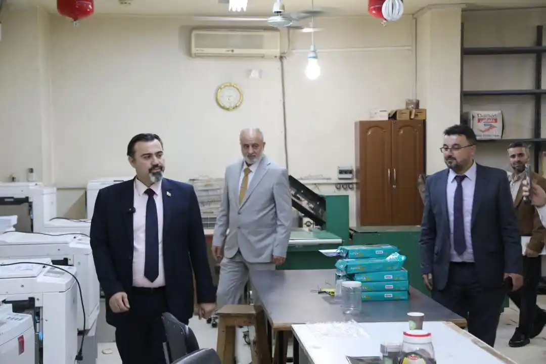 Image from بكلوريا (علمي_ادبي) 2025 💚🎓: تفقد مراكز طباعة الأسئلة الامتحانية استعداداً لامتحانات التعليم الأساس...
