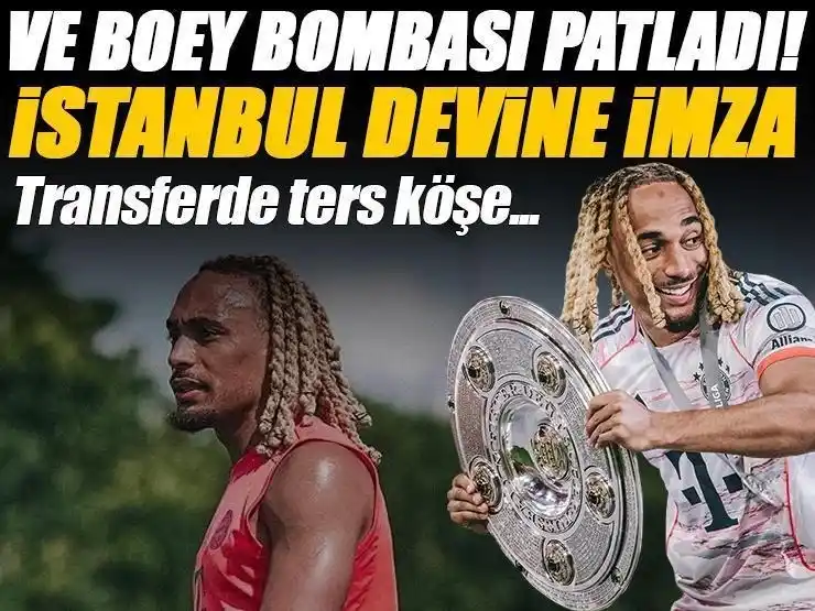 Image from Fanatik: TRANSFERDE TERS KÖŞE! Boey bombası patladı 💥  https://www.fanatik.com...