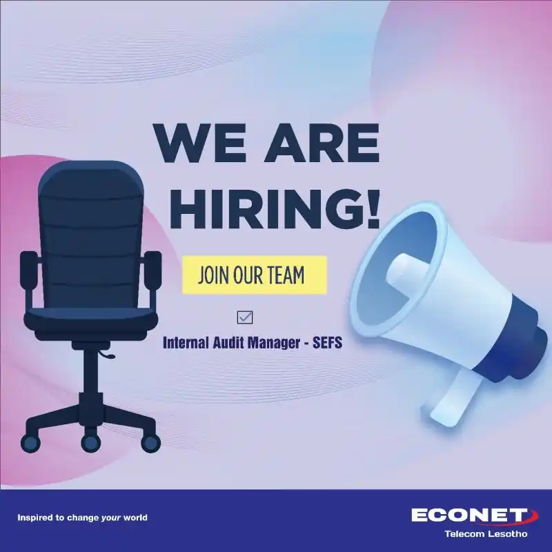 Image from Dream Agency Lesotho: ๐ฉ๐ฎ๐ฐ๐ฎ๐ป๐ฐ๐!!! ECONET TELECOM LESOTHO ๐๐ป๐๐ฒ๐ฟ๐ป๐ฎ๐น ๐๐๐ฑ๐ถ๏ฟฝ...