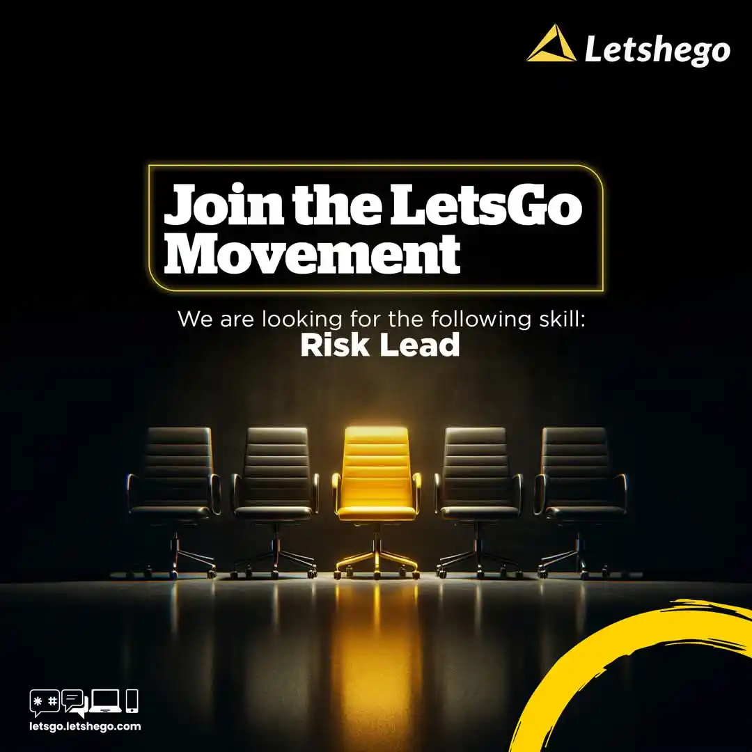 Image from Dream Agency Lesotho: ๐ฉ๐ฎ๐ฐ๐ฎ๐ป๐ฐ๐!! LETSHEGO LESOTHO ๐ฅ๐ถ๐๐ธ ๐๐ฒ๐ฎ๐ฑ We are looking...