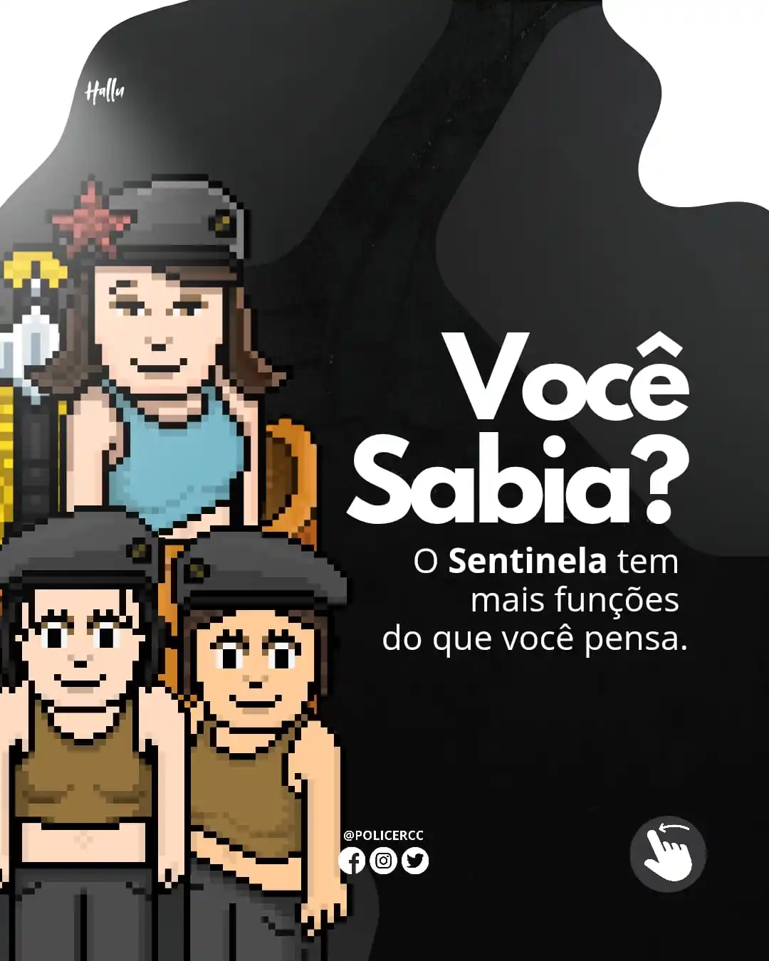 Image from RCC - Formando Líderes: 📌 VOCÊ SABIA?  No silêncio do batalhão, há um balão cinza que fala al...