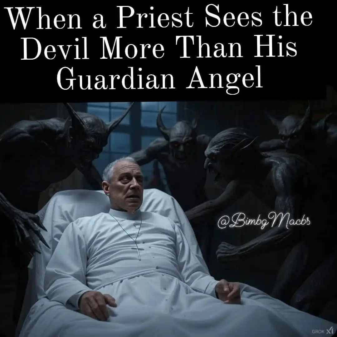 Image from DIVINE RETREAT UPDATES AND PRAYERS: *When a Priest Sees the Devil More Than His Guardian Angel*  It was sh...