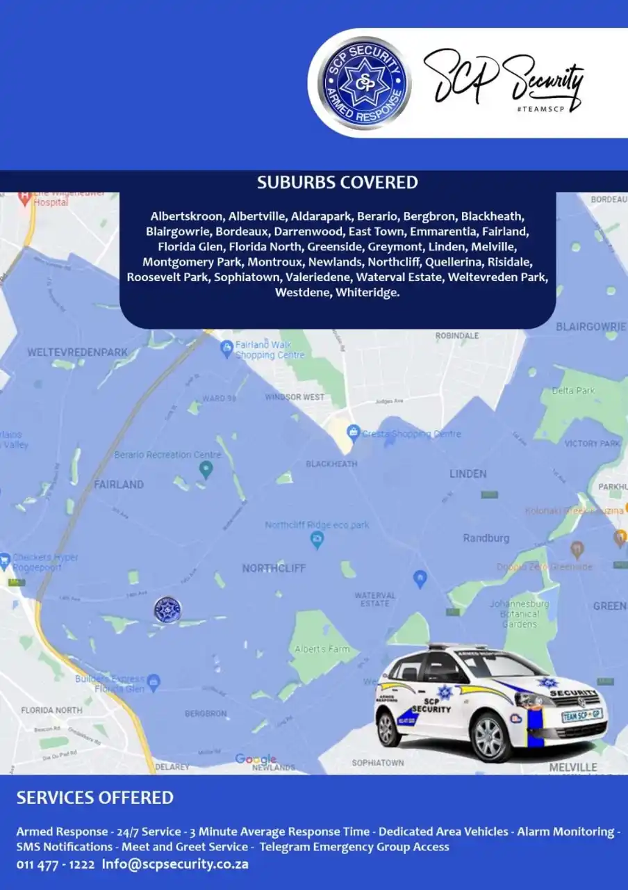 Image from SCP SECURITY: Why Pay More? Get Premium Armed Response for Just R799 p/m – All-Inclu...