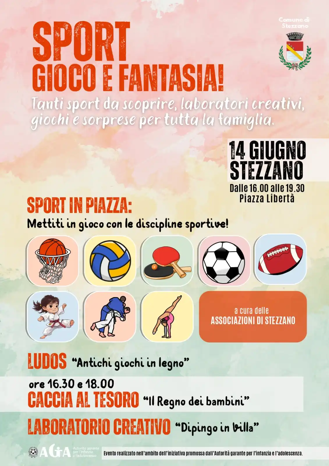 Image from Comune Di Stezzano: ☀️14 giugno: una giornata all'insegna dello sport e del gioco. ⏰ A pa...