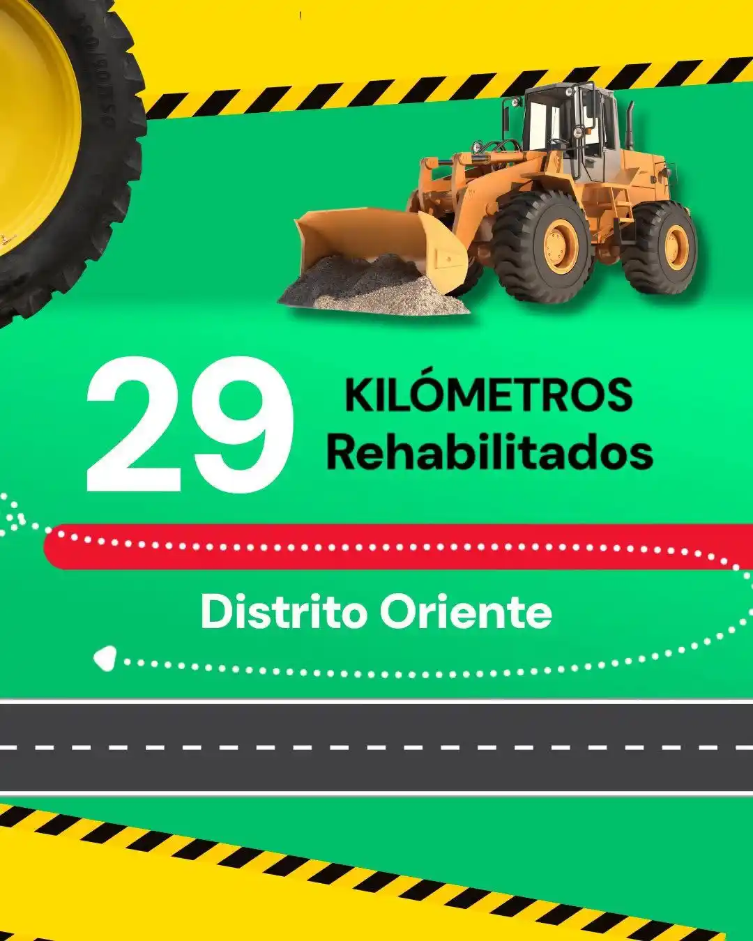 Image from Alcaldía de Pereira : A TODO MOTOR AVANZAN LOS DISTRITOS DE MAQUINARIA  AMARILLA  🏗️🚜La <a...