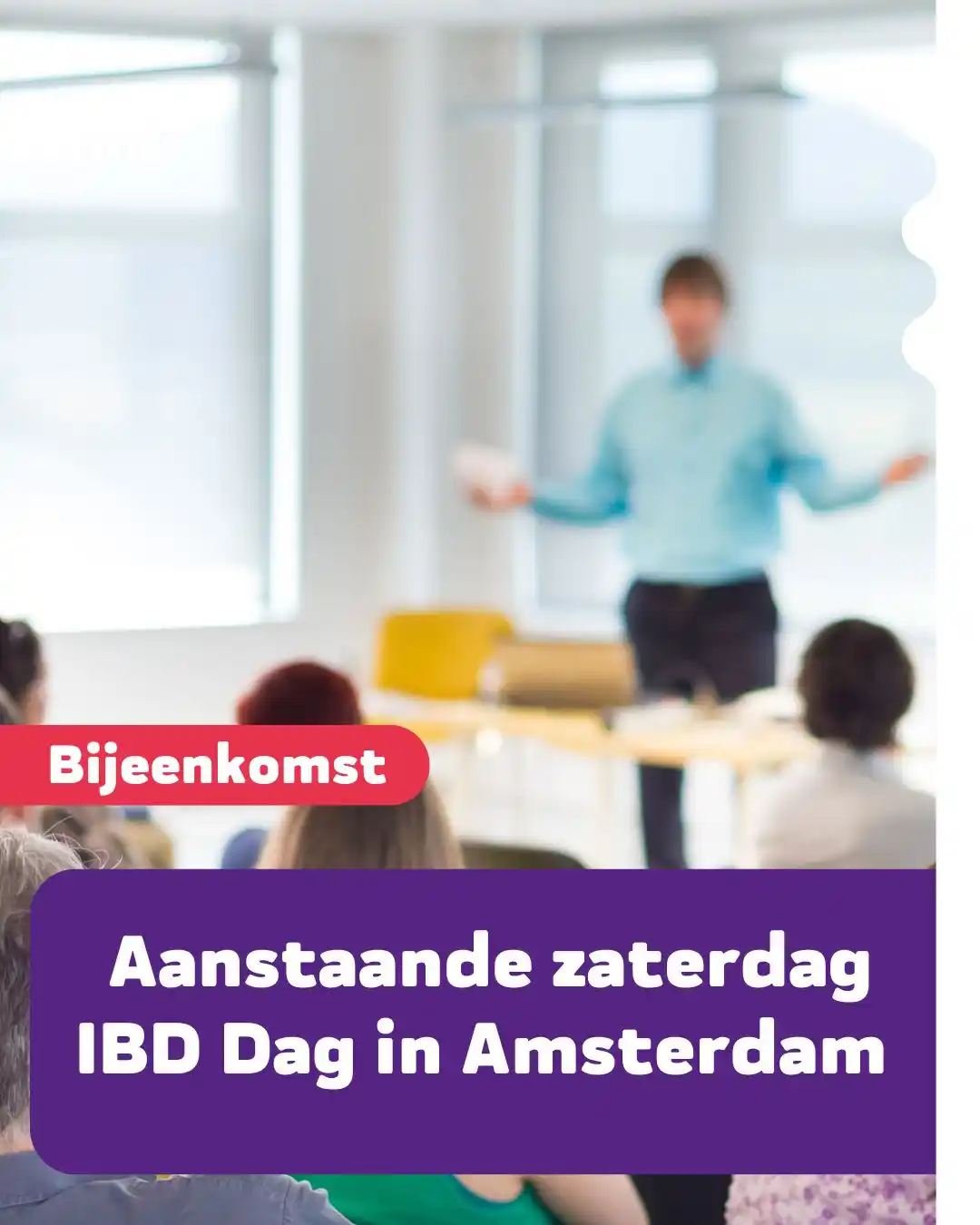 Image from Crohn & Colitis NL: Aanstaande zaterdag 21 juni organiseren het Amsterdam UMC en Crohn & C...