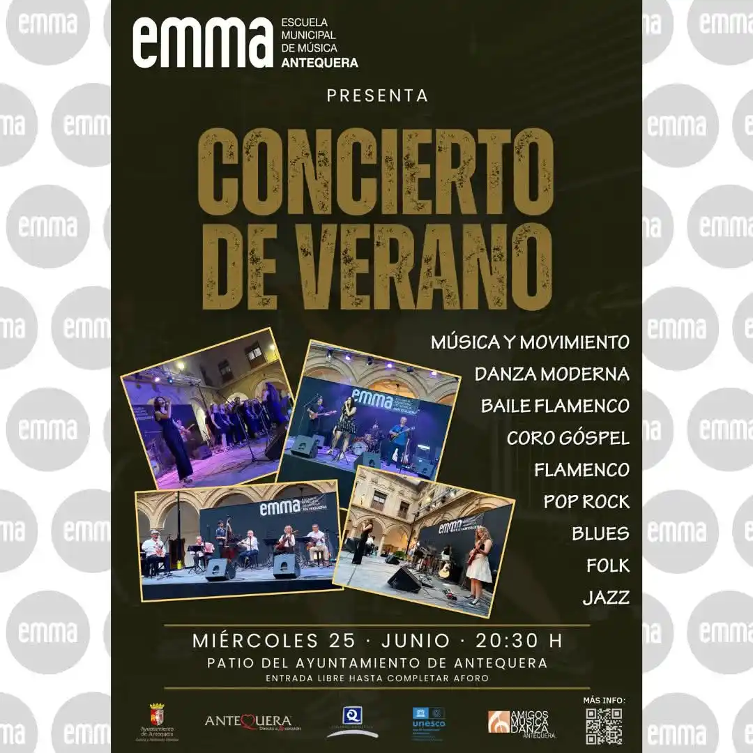 Image from Antequera, con Q de Qultura: Además de las audiciones,  la EMMA nos presenta su *Concierto de veran...