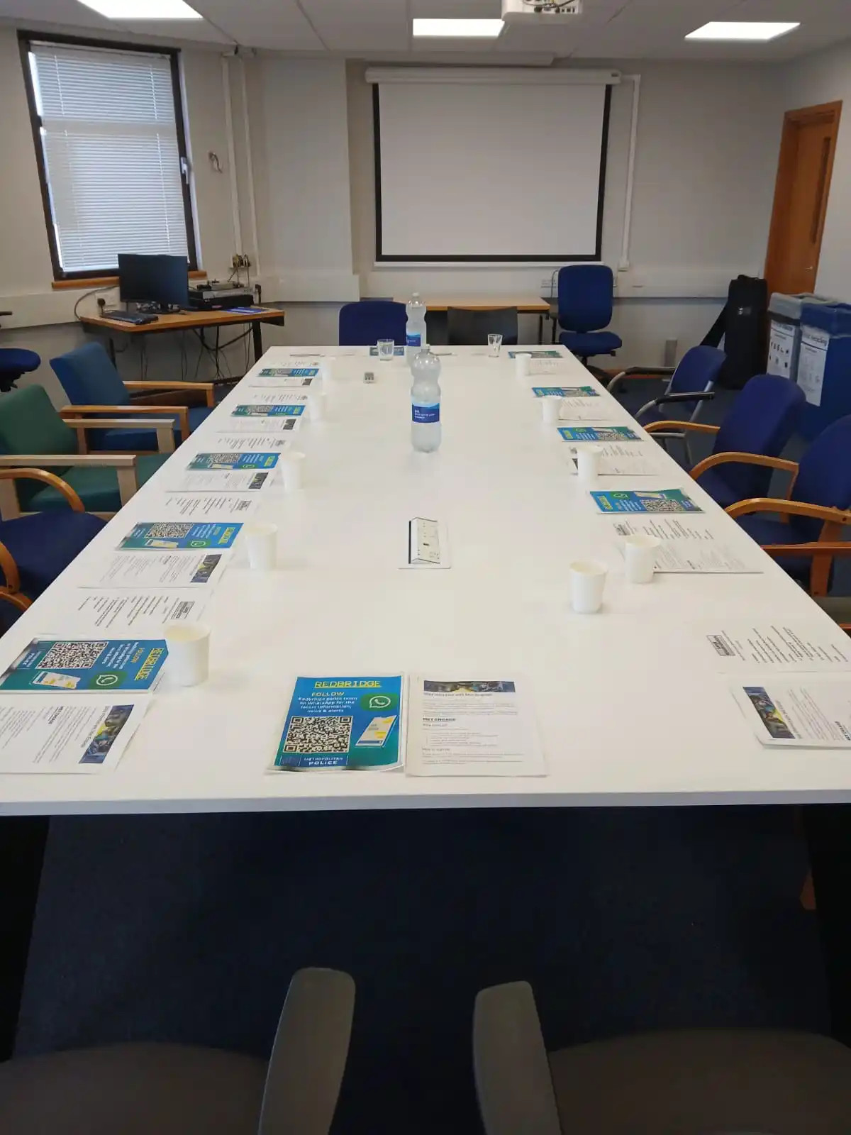 Image from Met Police - Redbridge Borough: *Barkingside SNT* Officers held a ward panel meeting with ward member...
