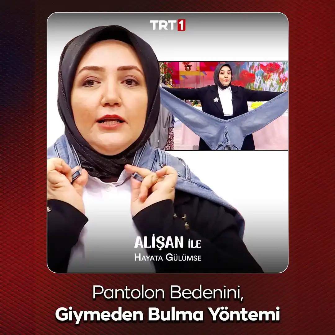 Image from TRT 1: Bedeninize göre pantolonu, giymeden seçme yöntemini, Pratik Bilgiler U...