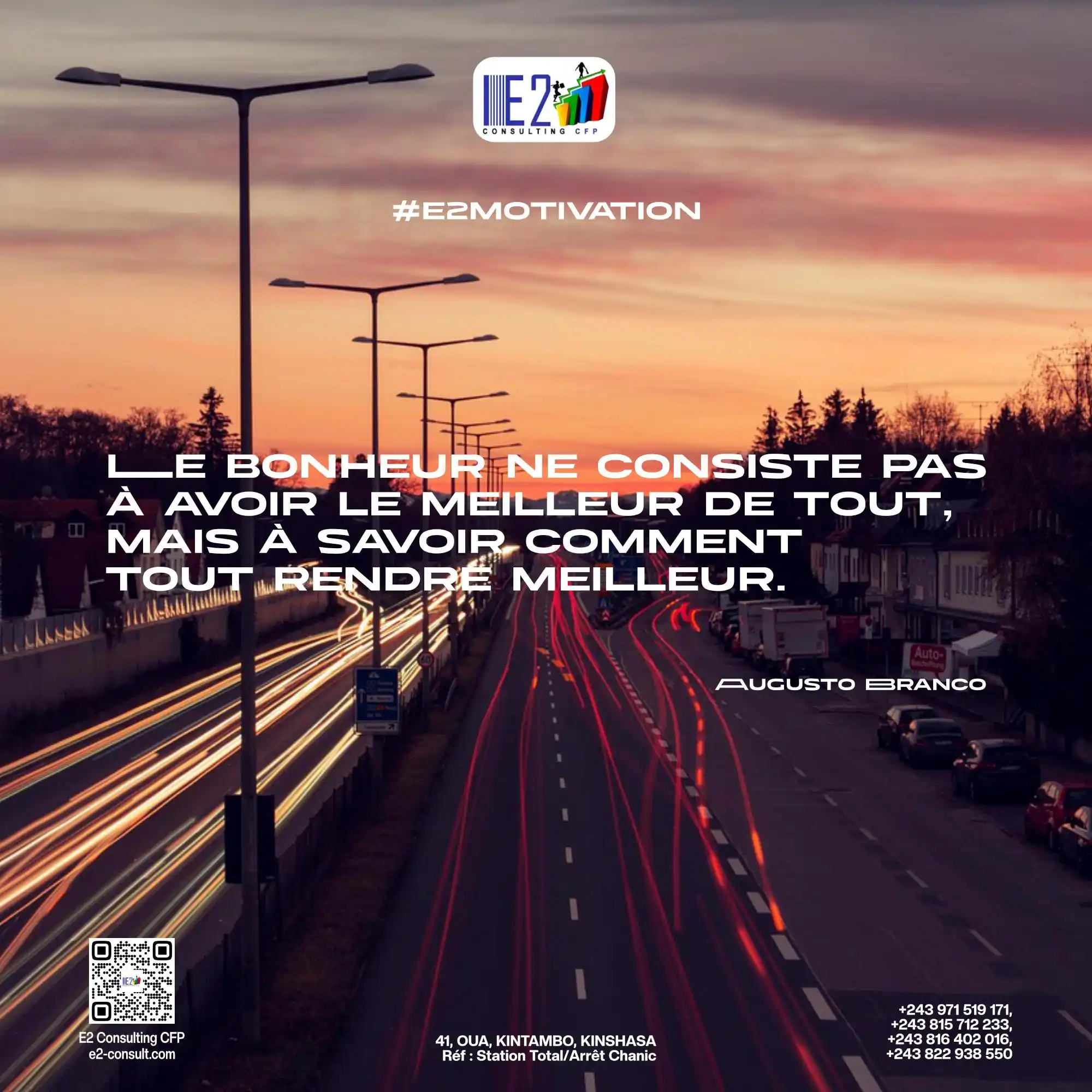Image from E2 CONSULTING SAS: Bon début de semaine à tous ! Chez E2 Consulting, nous croyons que le ...