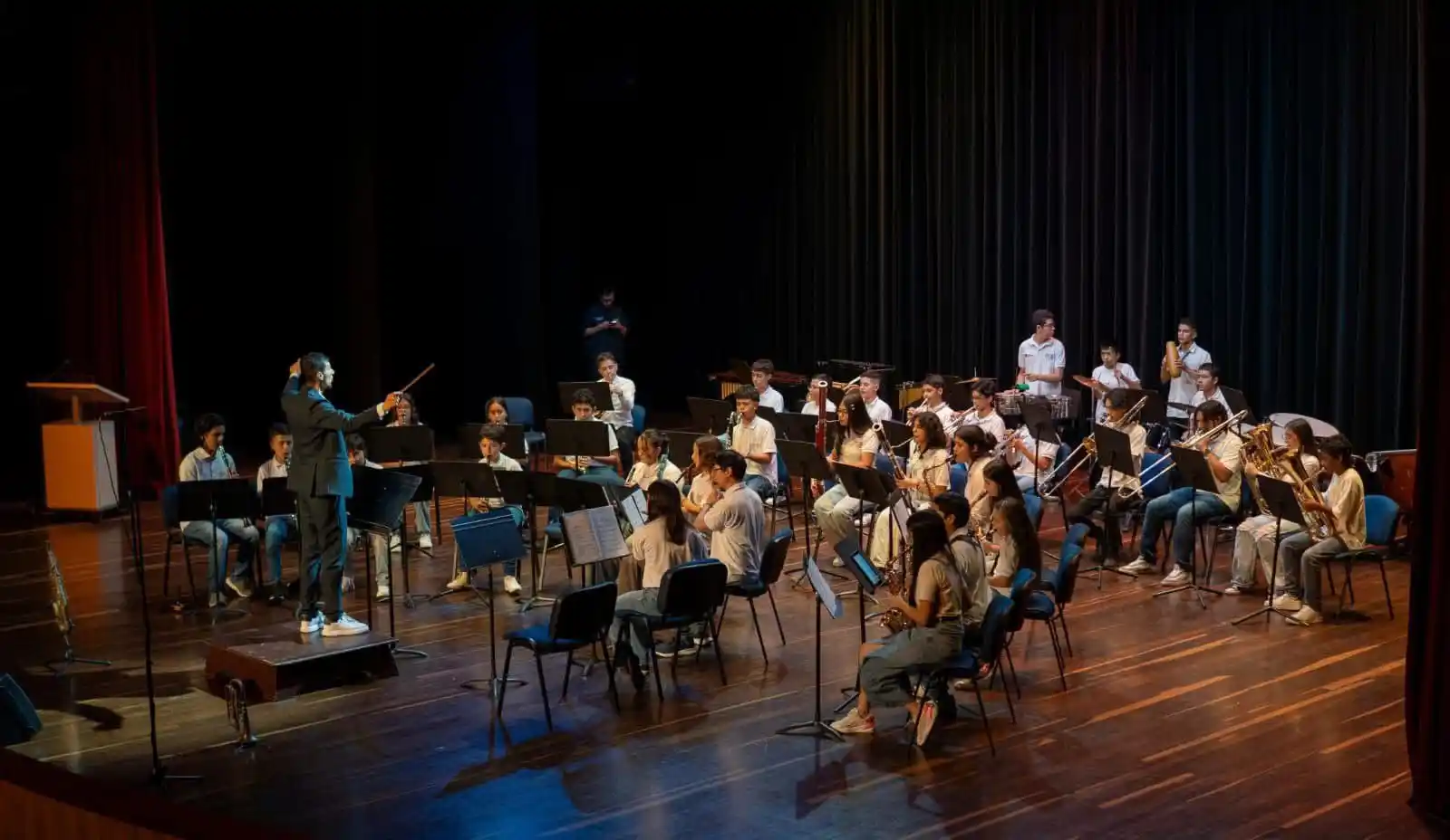 Image from Alcaldía de Pereira : CLAUSURA DE BANDAS SINFÓNICAS INICIAL E INTERMEDIA DESTACÓ LA FORMACIÓ...