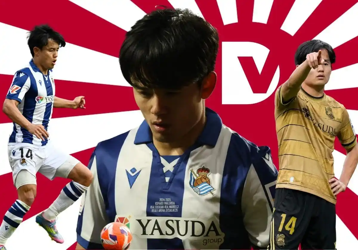 Image from El Diario Vasco: Egun on! ¡Buenos días! Así se presenta el día:  ⚽ *DV de Oro* Kubo, el...