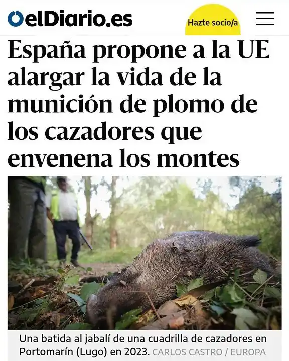 Image from PACMA: ❌El Gobierno del PSOE presiona en Europa para seguir contaminando y en...