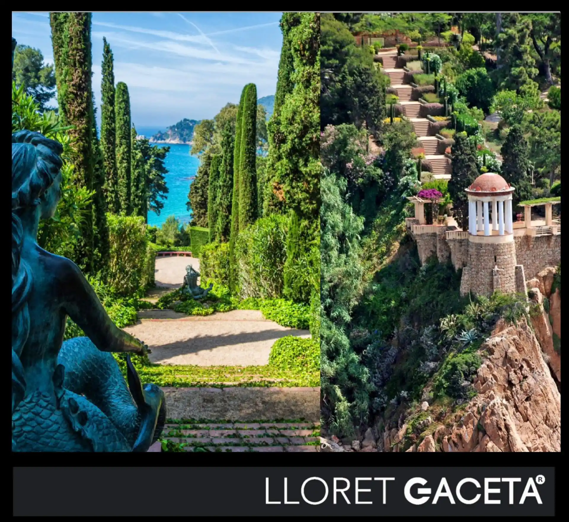 Image from Lloret Gaceta: Els jardins de Santa Clotilde i el Marimurtra, més a prop que mai amb ...