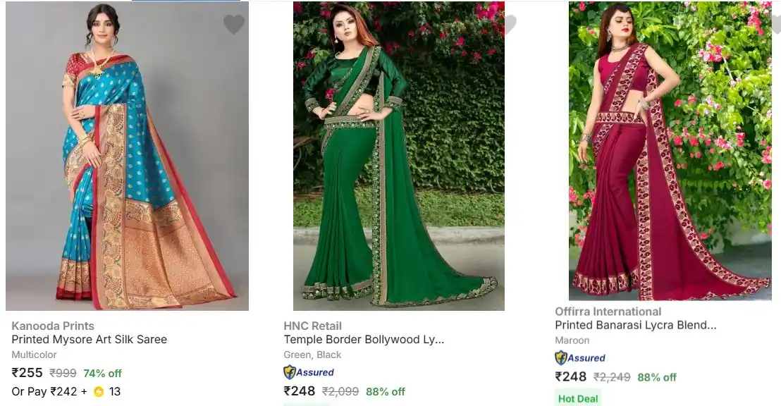 Image from 📢 AsliSKP x Hidden Discount Deals & Offers 🤑 🛍️: 🛍️ Flipkart Loot : Women Fashion Sale is Live 💥 🔴Suggestions: 👉 S...