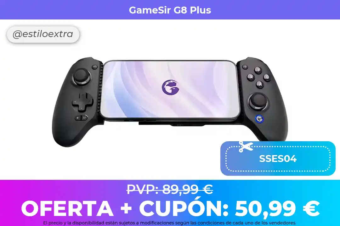 Image from EstiloExtra: 📣 *GameSir G8 Plus - Gamepad inalámbrico móvil con Bluetooth para Swi...