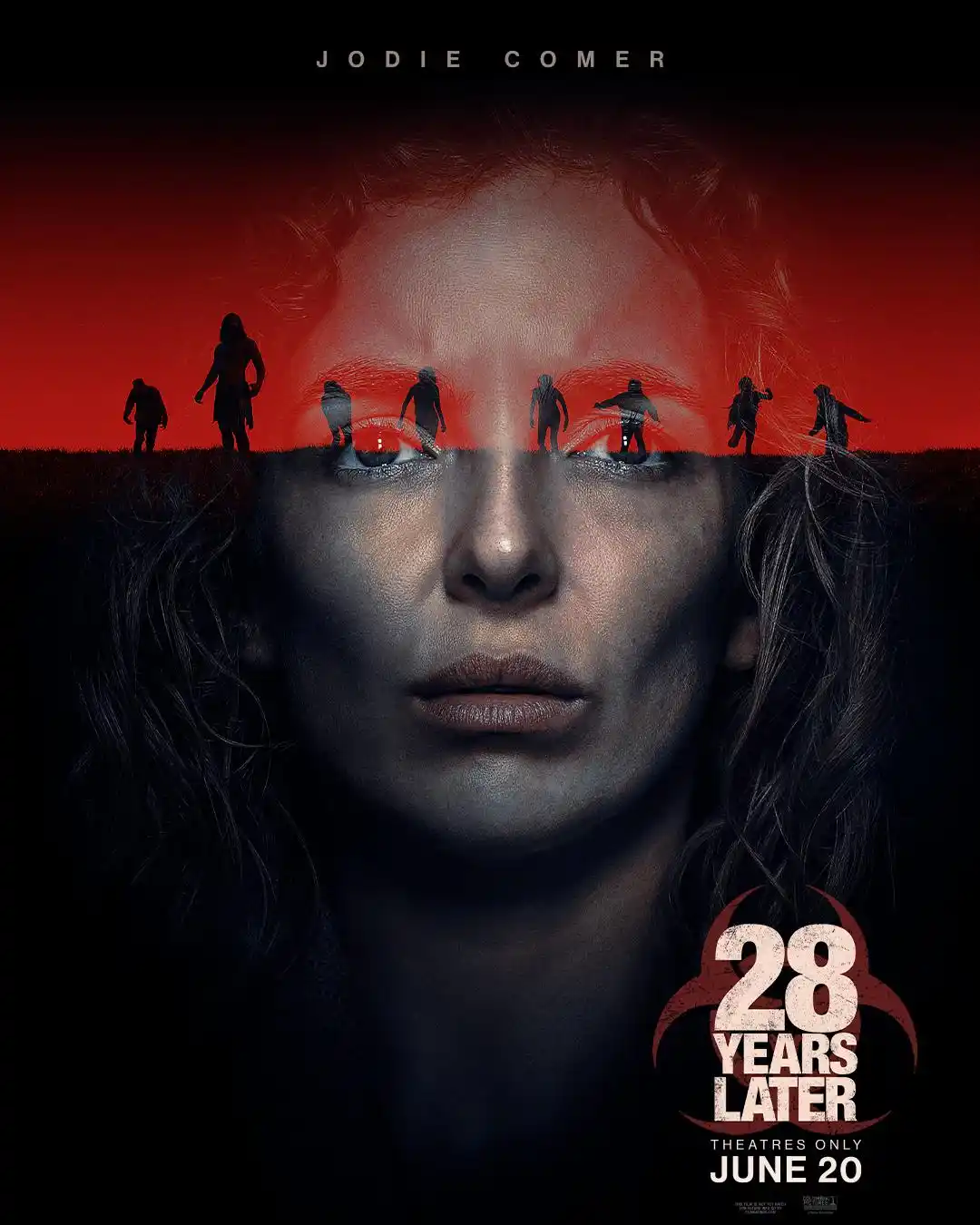 Image from Sony Pictures: Jodie Comer is Isla.  Danny Boyle and Alex Garland reunite for <a clas...