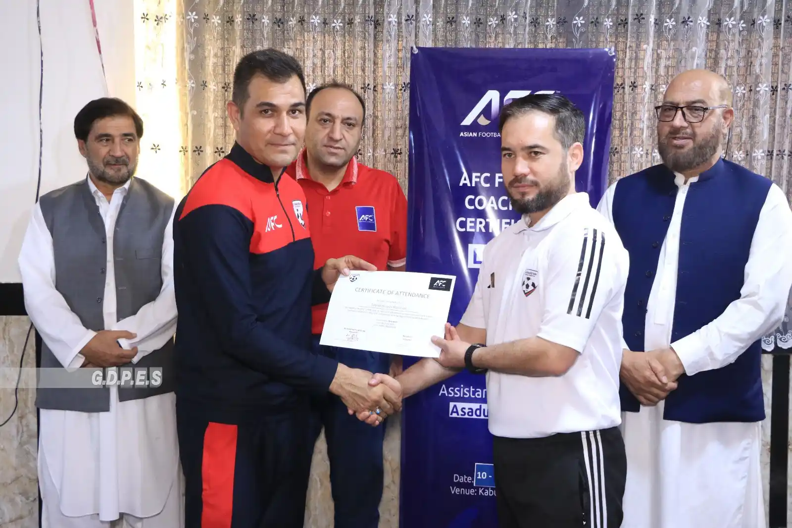 Image from د المپیک، بدني روزنې او ورزش عمومي ریاست: کابل؛ کورس مربیگری سطح یک فوتسال آسیا با اشتراک ۱۸ مربی به پایان رسید...