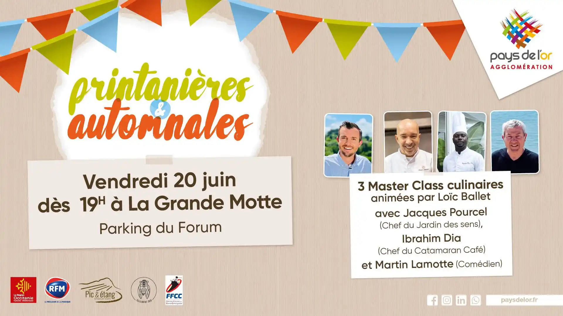 Image from La Grande Motte : 📣 Le vendredi 20 juin, La Grande Motte accueille la 2ᵉ édition des Pr...