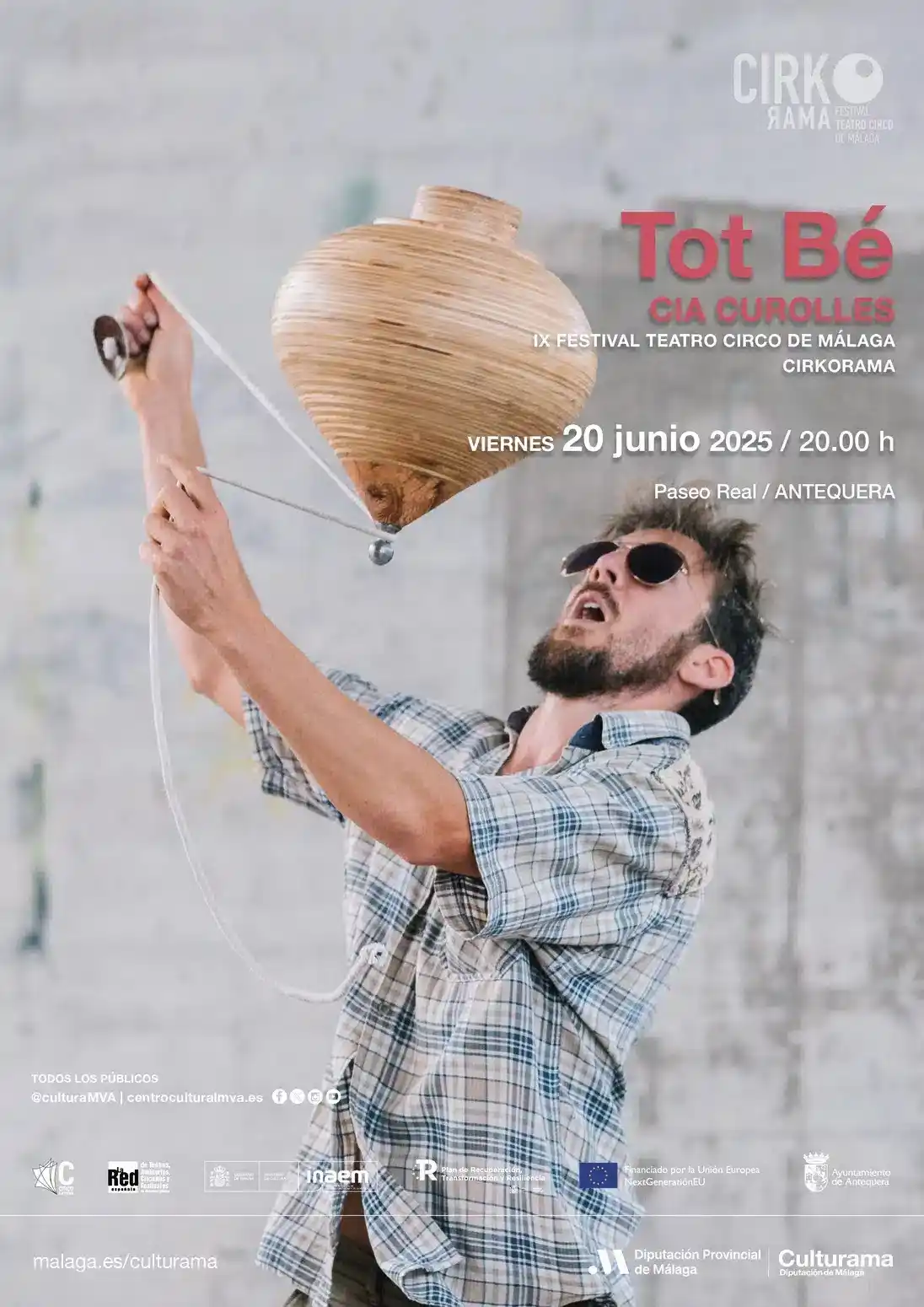 Image from Antequera, con Q de Qultura: 🎪 Mañana llega el circo a Antequera dentro del *IX Festival de Teatro...