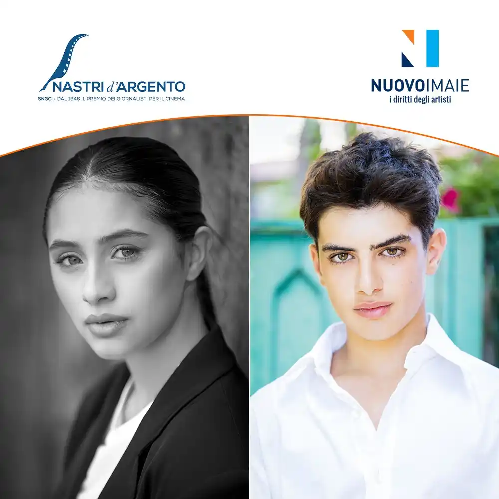 Image from NUOVO IMAIE: *NASTRI* *D’ARGENTO 2025* *: A LUDOVICA NASTI E SAMUELE* *CARRINO* *IL...