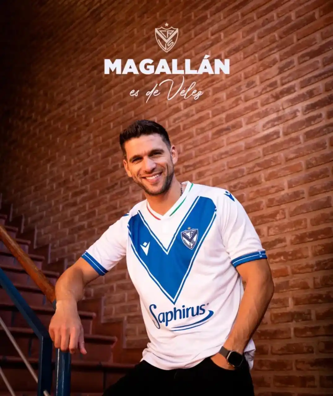 Image from EL SHOW DE VÉLEZ💙🤍: OFICIAL ❕️ Lisandro Magallán es nuevo refuerzo de <a class="text-blu...