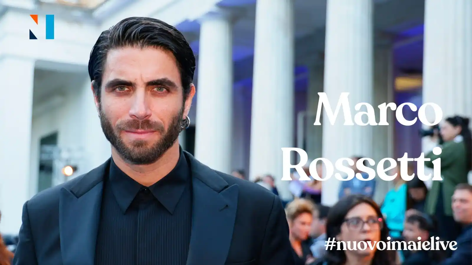 Image from NUOVO IMAIE: *OGGI ORE 15:00 🔴 LIVE*  Incontriamo *Marco Rossetti* , attore che re...