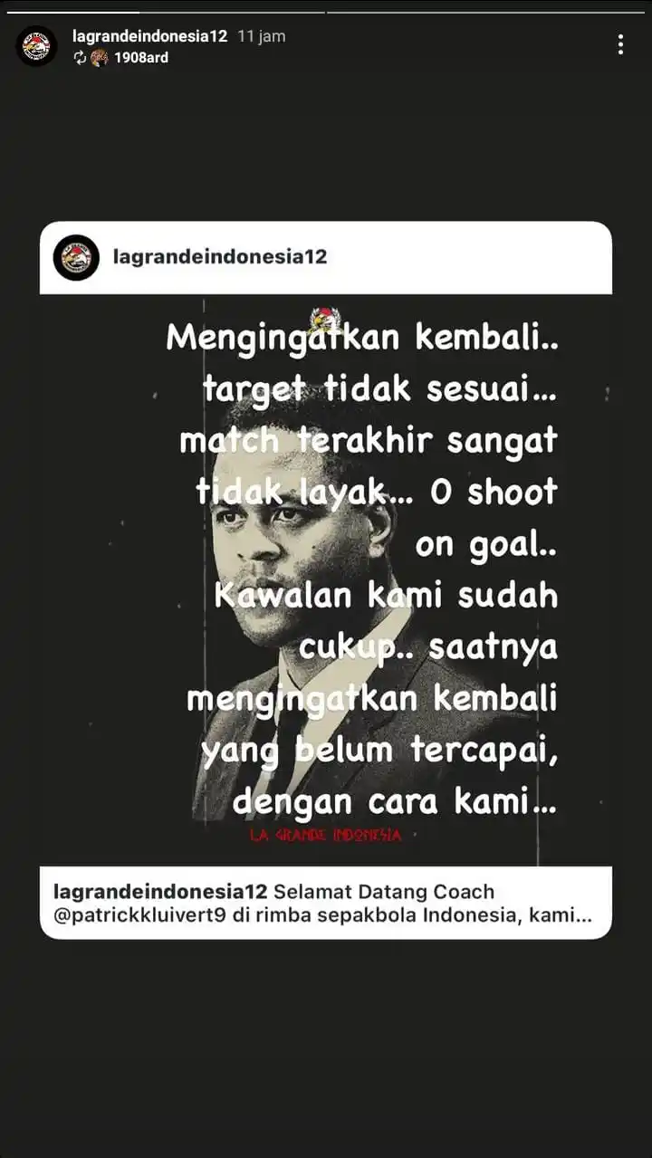 Image from Sibola: Pada Setuju Gak Nih Sib Sama Statement Lagrandeindonesia🤔🤔...