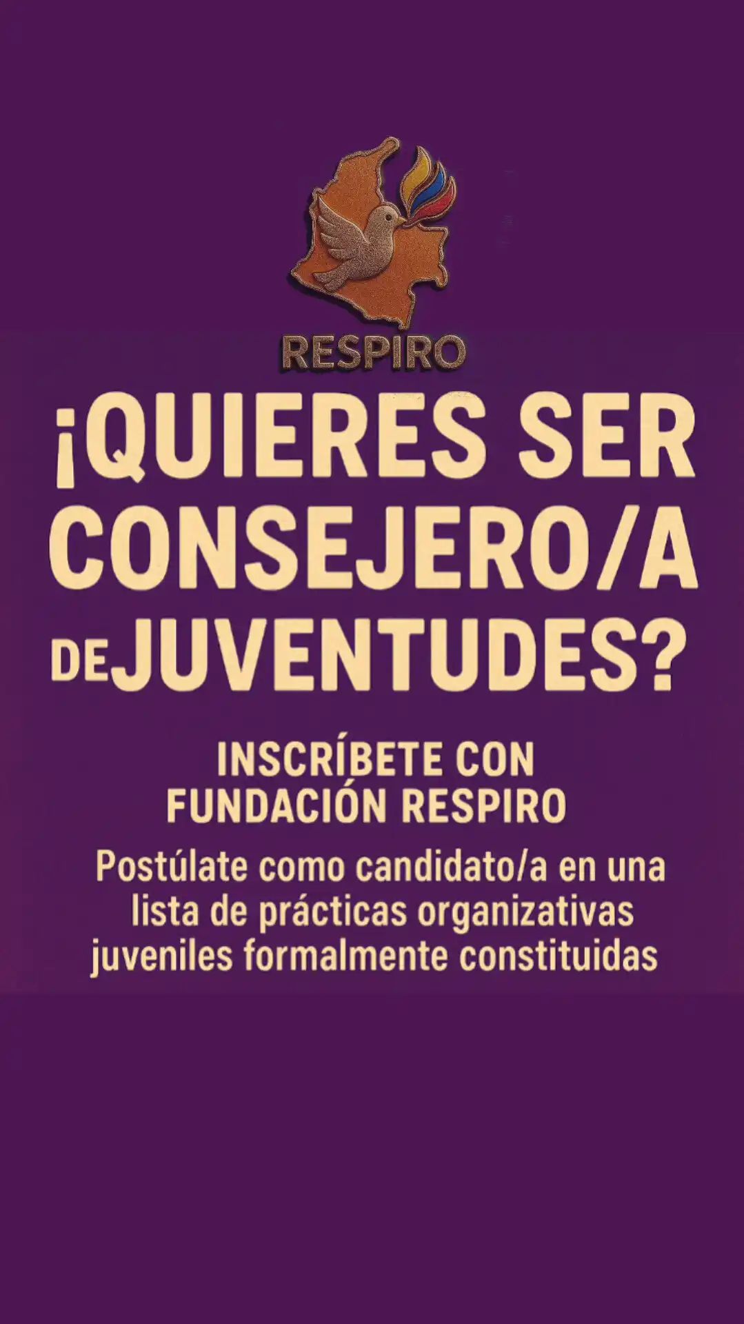Image from Proyecto CONSCIENCIA COLECTIVA AMBIENTAL-SOBERANIA ALIMENTARIA: 🚨 ¿Quieres ser consejera/o juventudes?
 📣 ¡Esta es tu última oportun...