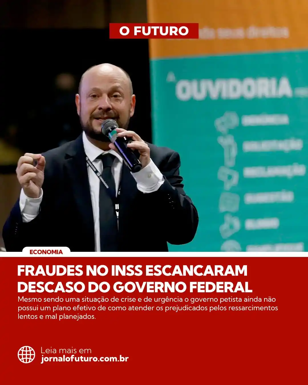 Image from EDC - Em Defesa do Comunismo: REDAÇÃO | Após o escândalo de fraude no INSS, que aprofundou ainda mai...