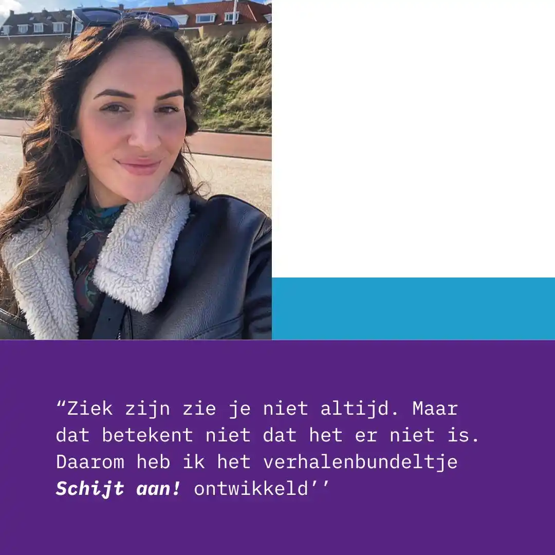 Image from Crohn & Colitis NL: 💩 Schijt aan! is een taboedoorbrekende bundel vol eerlijke verhalen, ...