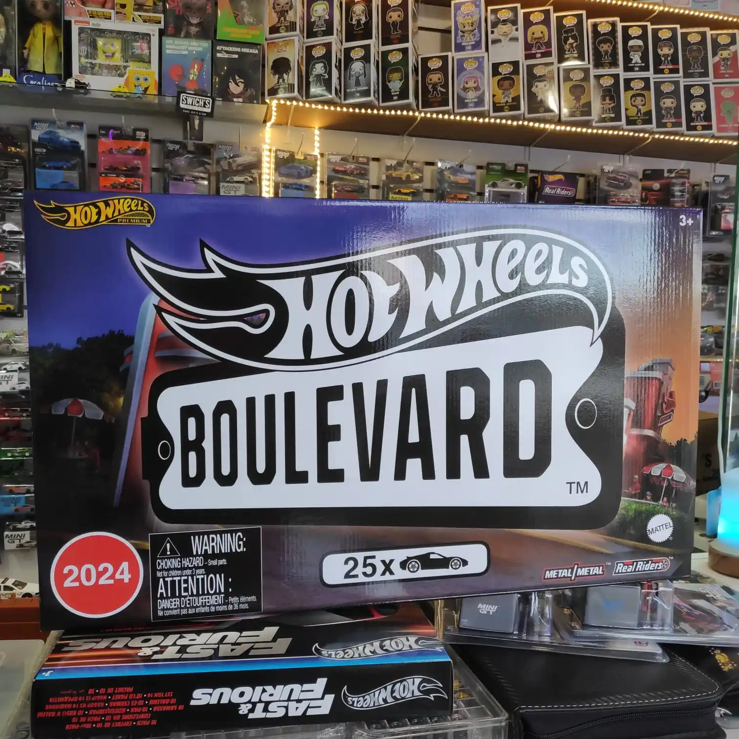 Image from SWICHS The Collector 🚗🐻: Set Hot Wheels Boulevard, colección completa del 2024. * 25 autos Prem...