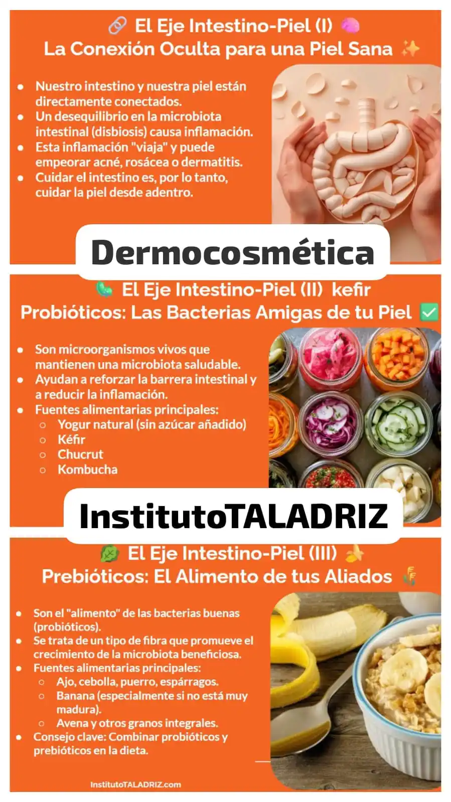 Image from ITDZ ❤️ | Salud y Formación Profesional: Solo un pequeño fragmento de la clase de hoy: Nutrición en Dermocosmét...
