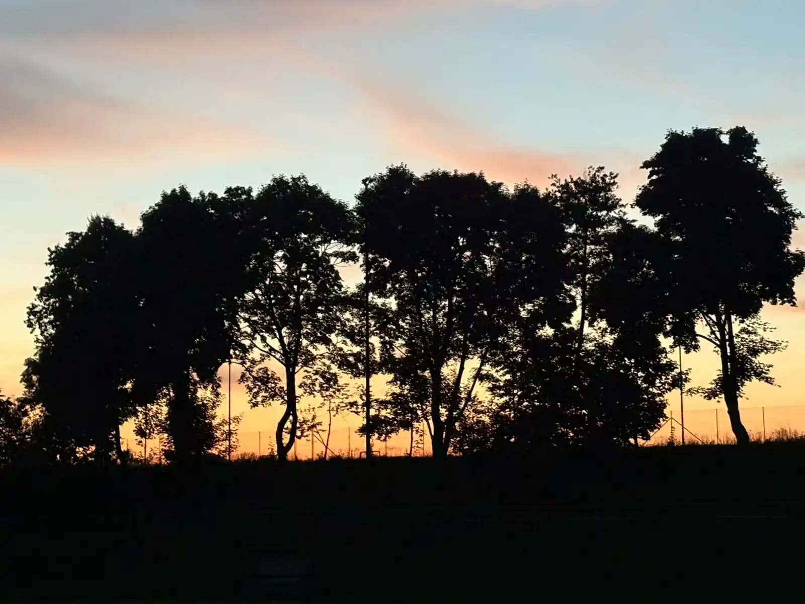 Image from SpVgg Wiesenbach 1951 e.V.: Sonnenuntergang die ganze…. 😉👍🏻...