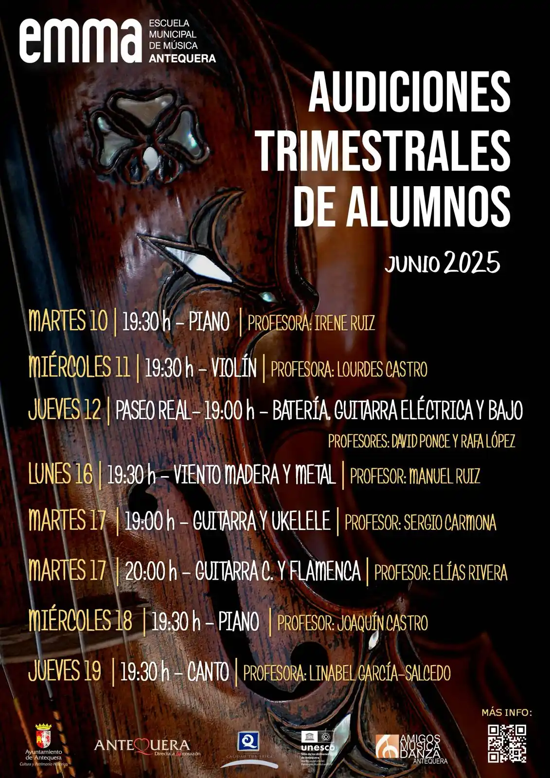 Image from Antequera, con Q de Qultura: También finalizan curso en la *Escuela Municipal de Música de Antequer...
