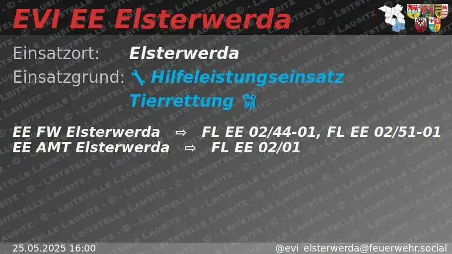 Blaulichtreport Elbe-Elster post