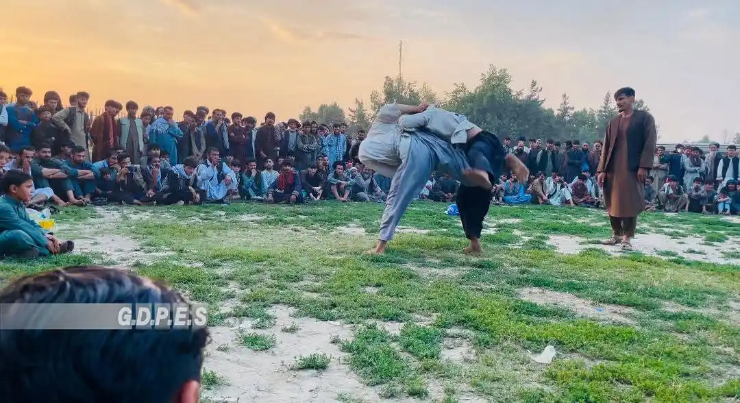 Image from د المپیک، بدني روزنې او ورزش عمومي ریاست: تخار؛ برگزاری رقابت های کشتی محلی میان ۵۰ در شهر تالقان شنبه، ۲۴ جوزا...