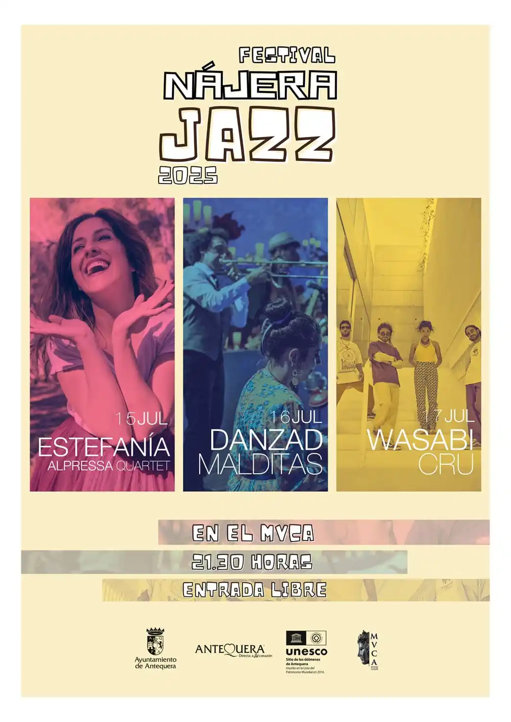 Image from Antequera, con Q de Qultura: 🎷 ¡Vuelve el jazz a Antequera! El *Festival Nájera Jazz 2025* trae tr...