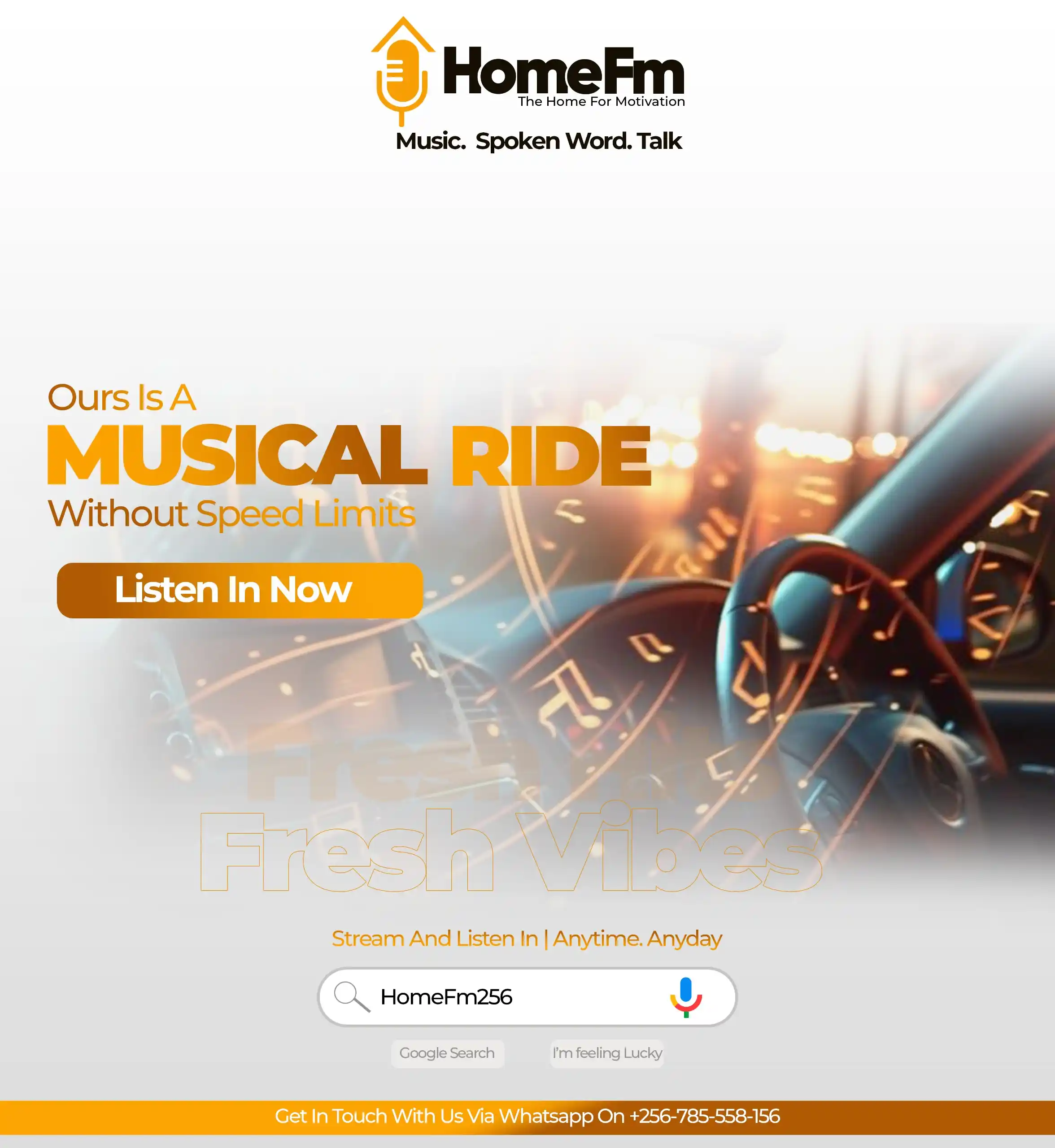Image from HomeFm256 | The Home For Motivation: We have no limits and we won't fine you for enjoying the smooth musica...