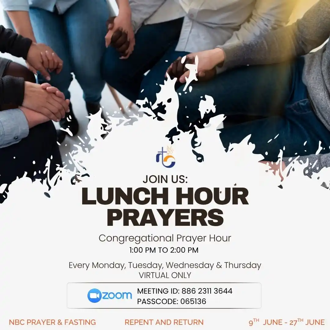 Image from Nairobi Baptist Church, Ngong Road: We warmly invite you to join us this afternoon for a time of prayer as...