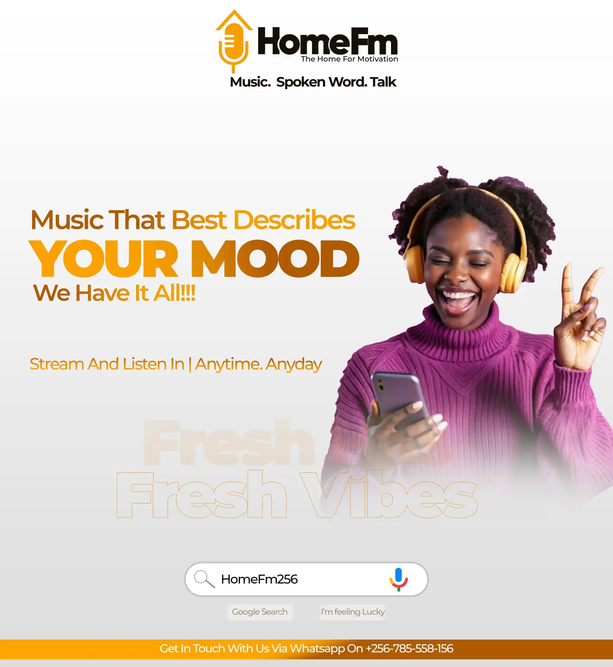 Image from HomeFm256 | The Home For Motivation: What's your mood for NOW?  Sync in with us >>>   We are *HomeFm256*  �...