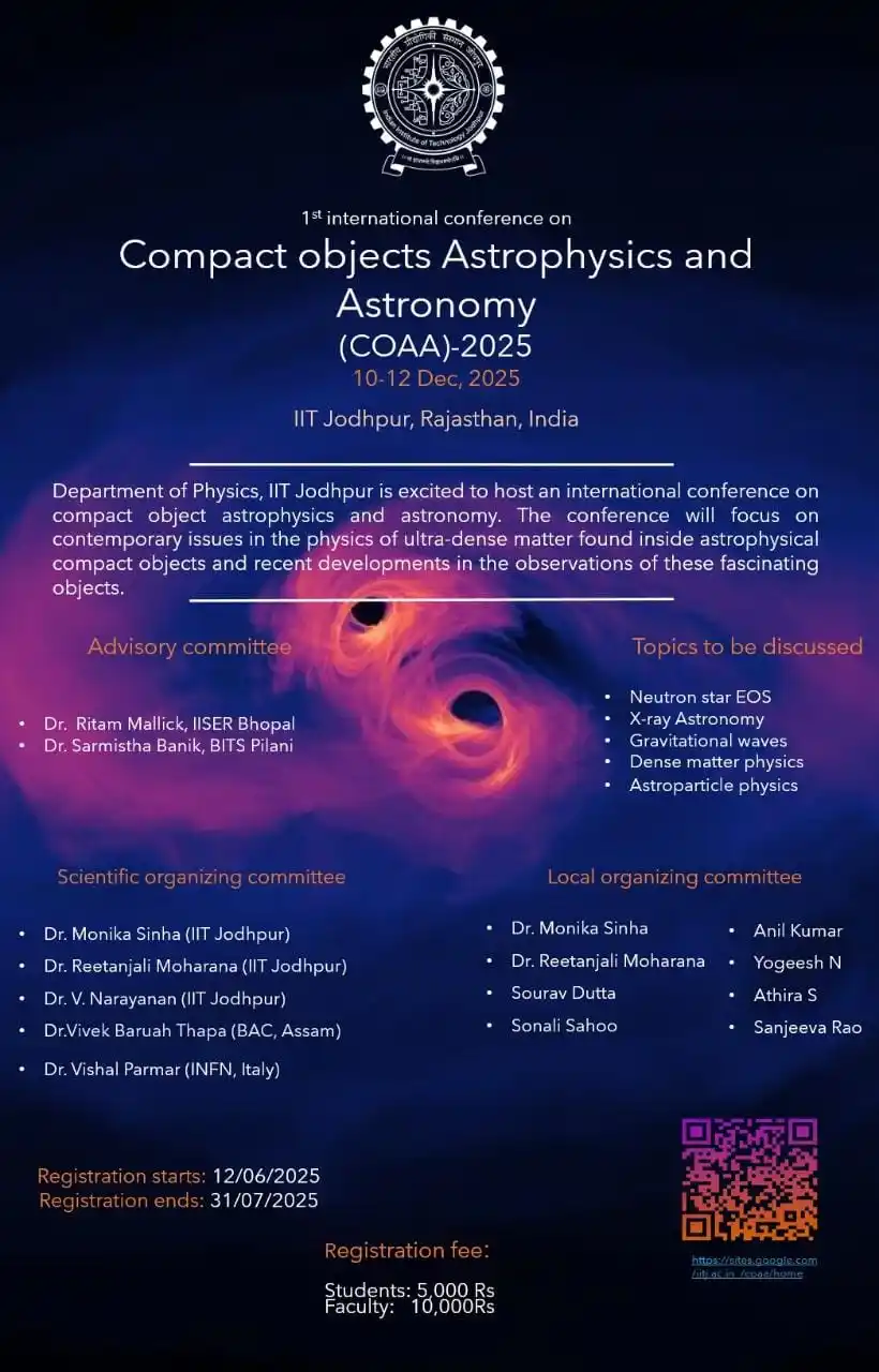 Image from Physics Aspirants: 1st international conference on Compact objects Astrophysics and Astro...