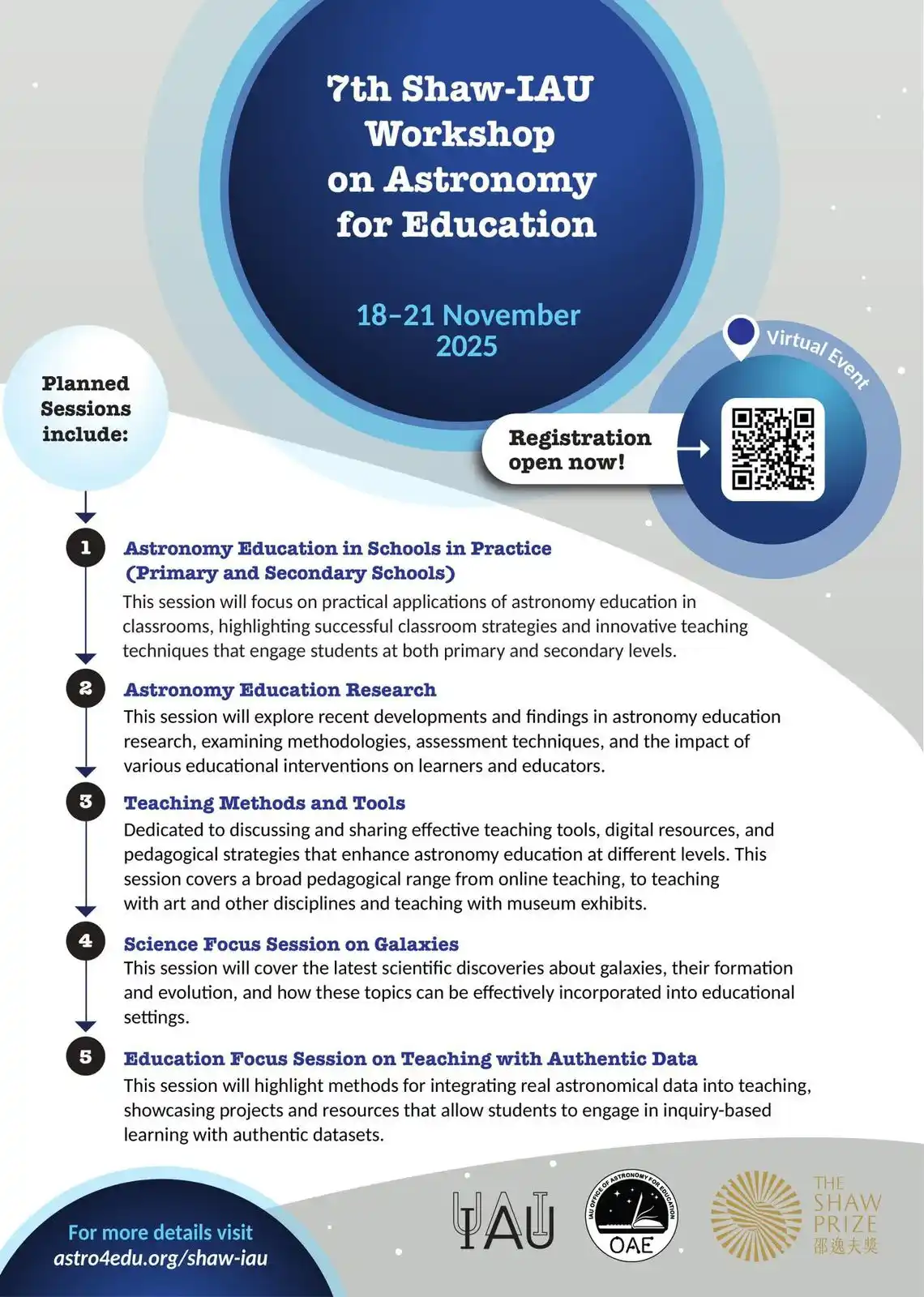 Image from Physics Aspirants: 7th Shaw-IAU Workshop on Astronomy for Education https://astro4edu.or...
