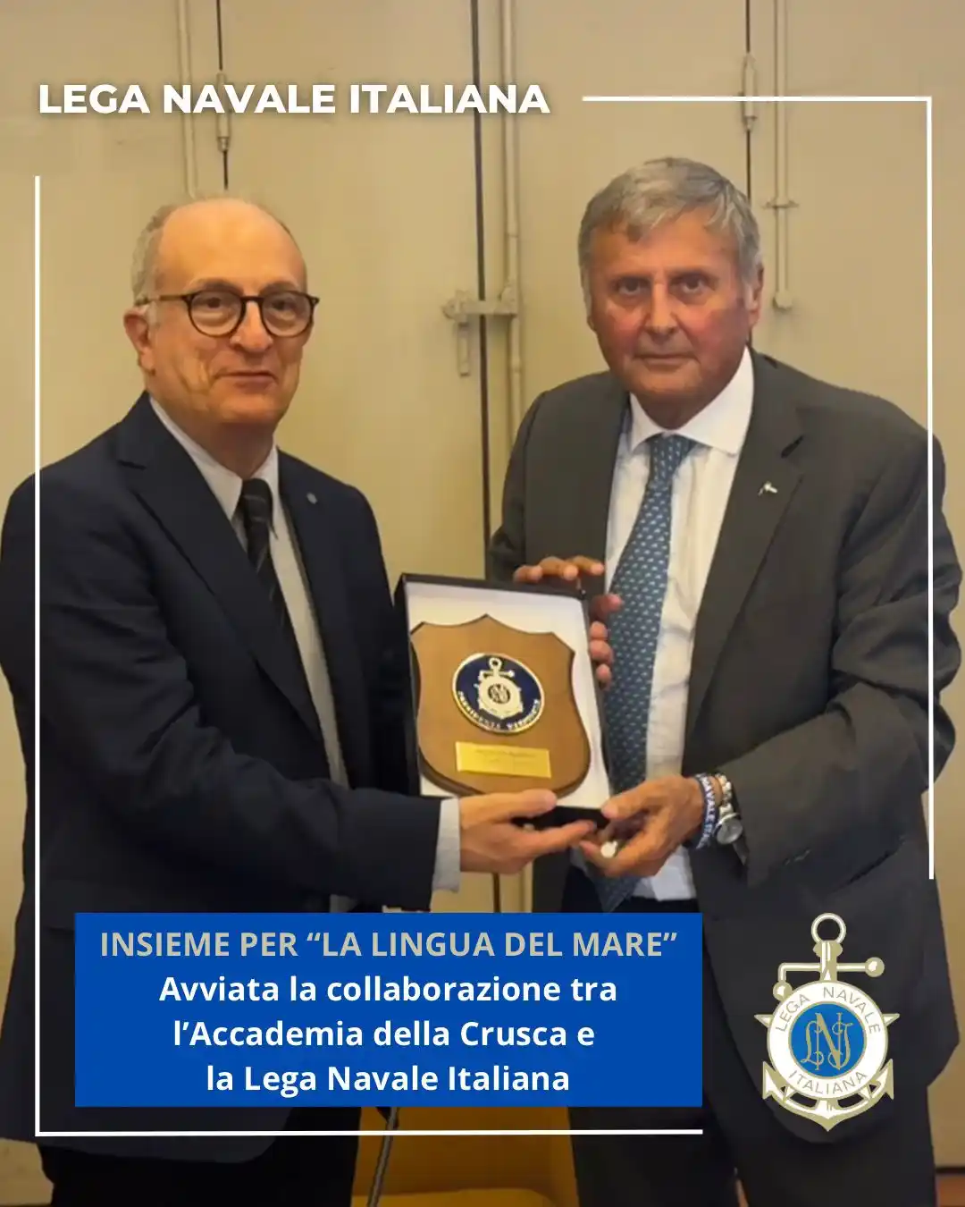 Image from Lega Navale Italiana: 🤝Accademia della Crusca e Lega Navale Italiana insieme per la valoriz...
