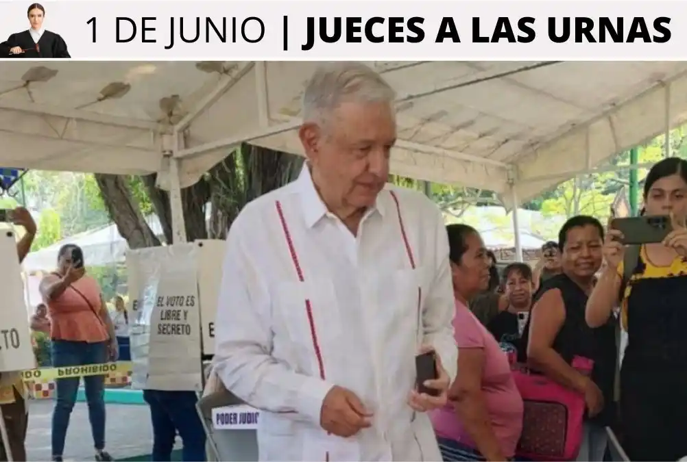 Image from El Tabasqueño: 🗳️ AMLO reaparece sin hablar… y demuestra que no se ha ido  Ocho mese...