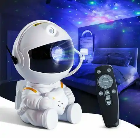 Image from NOVEDADES LA MOROCHA 🥰💗: ASTRONAUTA PROYECTOR DE GALAXIA Bebe ✨🌌🤍 `$14.000`  Stock disponible...